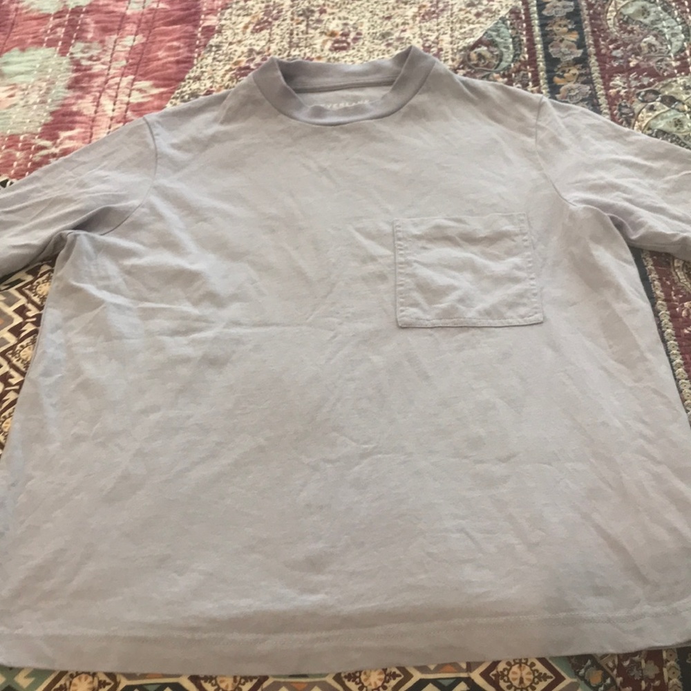 Pastel Purple Basic EVERLANE Top